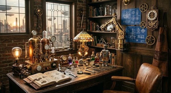 Découvrez les pièces steampunk qui reflètent votre personnalité