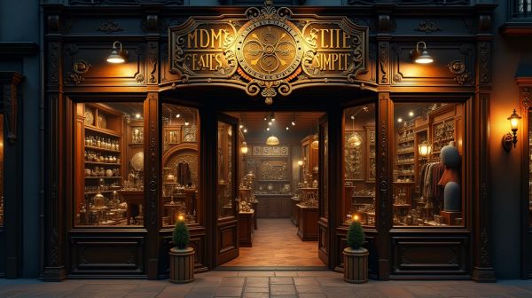 Trouvez votre style unique dans une boutique steampunk authentique