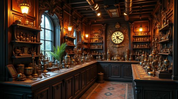 Trouvez votre style unique dans une boutique steampunk authentique